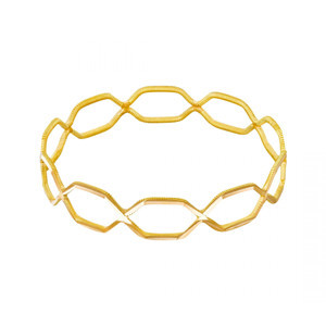 T51 Tuğrul Altın 18 gr 22 Ayar İşçiliksiz Ataç Ajda Bilezik TPAA018