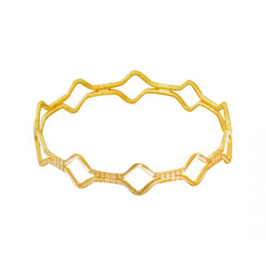 T51 Tuğrul Altın 19 gr 22 Ayar İşçiliksiz Pençe Ajda Bilezik TPPA019