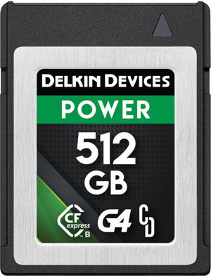 Delkin Devices 512GB Power CFexpress Type-B Hafıza Kartı - Image 1