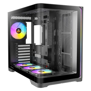 Antec C5 CURVE TEMPERLI CAMLI Mid Tower 4x120mm Fans ARGB Black