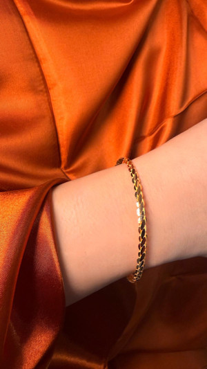 Runo Gold RUNOGOLD 15 GRAM 22 AYAR BURMA YATIRIMLIK İŞÇİLİKSİZ BİLEZİK