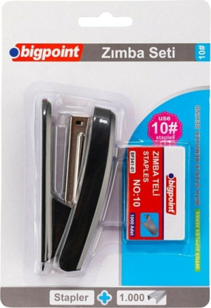 Bıgpoınt Siyah Zımba Seti - Image 1