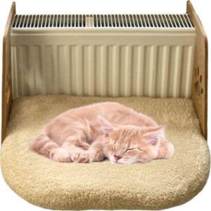 Nursoft Kalorifer Petek Radyatöre Kolay Asılabilen Kedi Yatağı Bej - Image 1