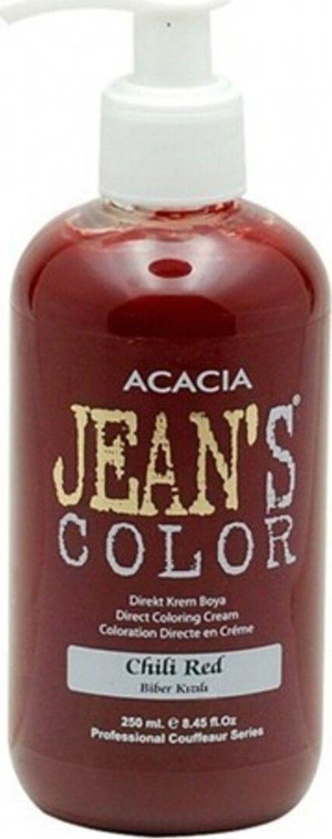 Acacia Jeans Color Saç Boyası Biber Kızılı 250 Ml - Image 1