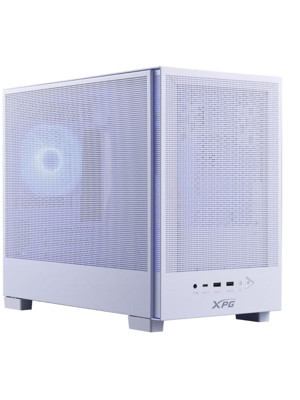 XPG VALOR NANO mATX White Mesh Front