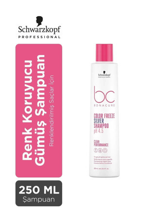 BC Bonacure Color Freeze istenmeyen sıcak renk tonlarını azaltıcı Mor Şampuan 250ml - Image 1