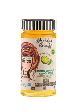 Antalya Reçelcisi Bergamot Kabuğu Reçeli 650g Yörük Seri - Image 1