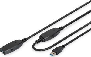 Digitus USB 3.0 Repeater / Uzatma Kablosu, 10 metre Active USB 3.0 extension cable, - Image 1