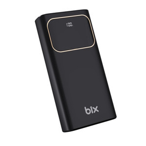 Bix PB303 30000MAH 60W 2*usb ve Type-C Pd Çıkışlı Hızlı Şarj Destekli LED Göstergeli Powerbank Siyah - Image 1