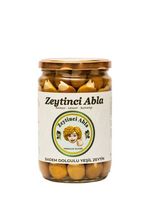 Bademli Dolgulu Zeytin - Doğal & Katkısız 660 gr - Image 1
