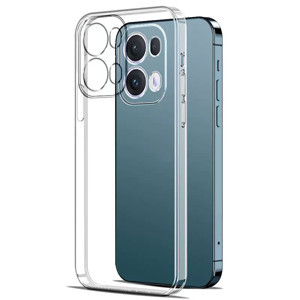 Maks Technology Oppo A6 Pro Kılıf Mkst Süper Silikon Kapak - Şeffaf - Image 1