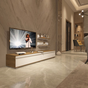 Decoraktiv Eko 4 Mdf Std Tv Ünitesi Tv Sehpası - Pera Beyaz - Image 1