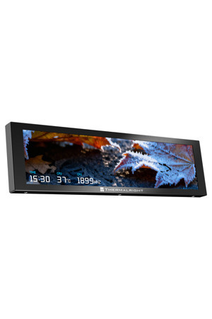 Thermalright Trofeo Vision 9.16 LCD BLACK Manyetik Type-C Temalı LCD Ekran - Image 1