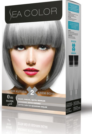 Sea Color Saç Boyası 0/01 Sılver - Image 1