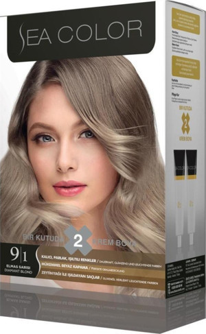 Sea Color Saç Boyası 9/1 Elmas Sarısı - Image 1
