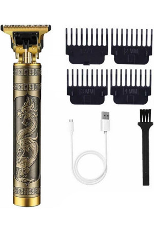 Onetick T9 Vintage Pofesyonel Şarjlı Çok Fonksiyonlu Traş Makinası - Image 1