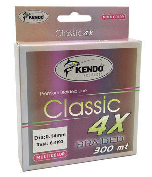 Kendo Classic 4X 300m Multicolor Örgü İp 0.16mm - Image 1