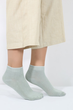 KRAL SOCKS Kadın Bambu Patik Çorap (3 ADET) Görünmez Dikişsiz Parfümlü Kısa Yazlık Kadın Çorabı - Image 1