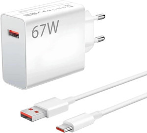 Xiaomi Type C 67w Hızlı Şarj Cihazı Şarj Aleti Kablo + Adaptör Hızlı Turbo Şarj Aleti Type C  - Image 1