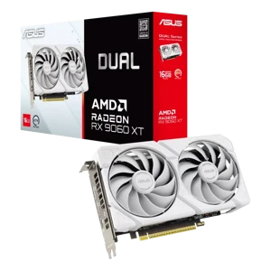 ASUS RX 9060 XT DUAL WHITE