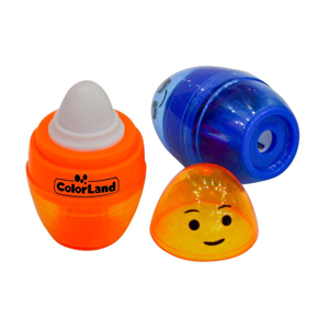 Colorland Kalemtraş Silgili Sevimli Yüzler COLOR-SLK04 ( 20 adet ) - Image 1