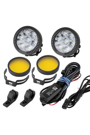 Astraled 2 Li Set Motosiklet Led Sis Farı Metal Gövde D7 Led Enduro Gs Serileri Uyumlu - Image 1