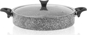 Taç Ultra Granit Karnıyarık Basık Tencere 32 Cm 3466 - Image 1