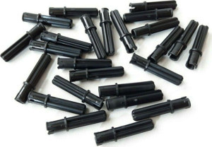 LEGO Orjinal Technic Moc Custom Aksesuar Mindstorms Siyah Axle 2l Pinli - Image 1