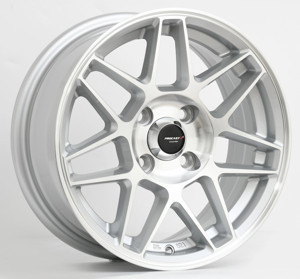 6X14 PRO-WL192 4X100 ET30 73.1 SILVER MACHINED - Image 1