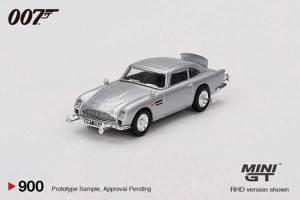 Mini GT 1/64 Aston Martin DB5 James Bond “Goldfinger” English Blister Paket MGT00900-007E - Image 1