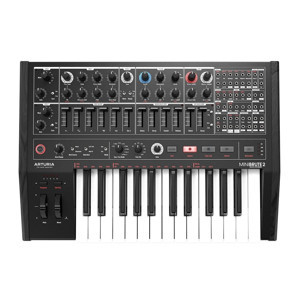 Arturia MiniBrute 2: Noir Edition | %100 Analog, semi modular Hybrid Synth - Image 1