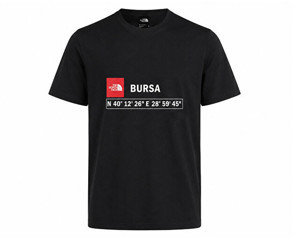 The North Face M S/S Gps Tee Erkek Outdoor TişörtüNF0A8KMHJK31Siyah - Image 1