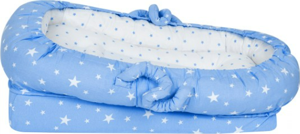 Sevi Bebe 273.1 Anne Yanı Bebek Reflü Yatağı Mavi Yıldız - Image 1