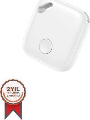 Torima Beyaz F1 Smart Tag Takip Cihazı Apple My Find Uyumlu - Image 1
