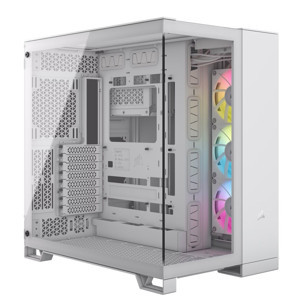 Corsair ICUE LINK 6500X Mid Tower ATX RGB White Tempered Glass