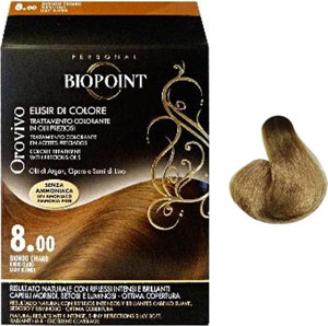 Biopoint Orovivo Elisir Colore Saç Boyası 8.00- Koyu Sarı - Image 1