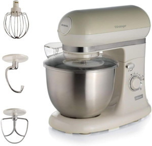Ariete Vintage Mutfak Şefi Bej 1588/03 - Stand Mikser, Hamur Yoğurma Makinesi, 1200 Watt, 2400 Watt  - Image 1