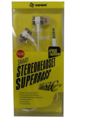 Megatech Papada Pa200 Type-C Beyaz Renk Mikrofonlu Kulaklık - Image 1