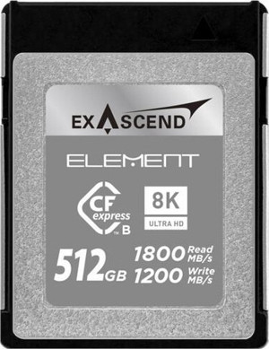 Exascend Element 512GB CFexpress Type-B Hafıza Kartı - Image 1