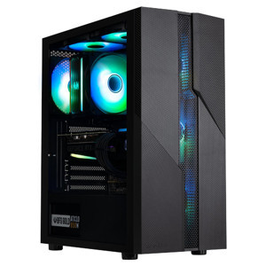 BitFenix C20 .0MESH Mid Tower ATX FRGB Black Tempered Glass 650W PSU