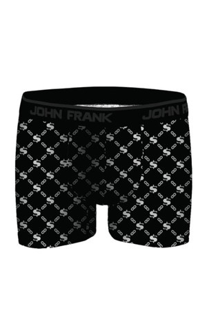 John Frank Metalik Dijital Baskılı Pamuklu Erkek Boxer JFBDMET100 Multicolor - Image 1