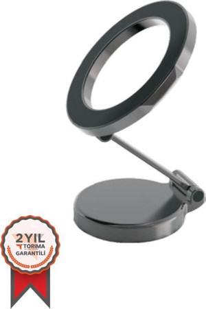 Torima JX-037 Siyah Katlanır Manyetik Araba İçi Kompakt Cep Telefonu Tutucu - Image 1