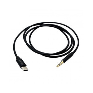 Tonex AX-04 Type-C to 3.5mm Aux Audio Ses Kablosu Siyah - Image 1