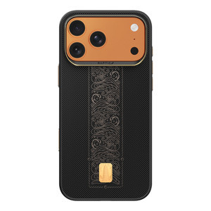 Raptic İphone 17 Pro Uyumlu Kılıf M-Safe Şarj Özellikli Raptic Aramid Dual Rise Serisi Kapak Siyah - Image 1