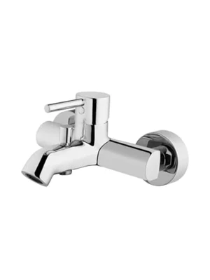 Modern Tasarımlı Banyo Bataryası - Krom Kaplama - Image 1