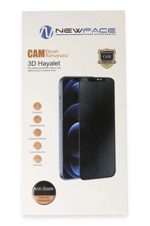 BiiShe Mey İthalat® iPhone 17 Pro Max 3D Antistatik Hayalet Cam Ekran Koruyucu - Image 1