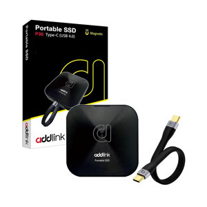 P30 2TB 4000-3600 MB/s USB 4.0 (40Gbps) Type-C Portable Taşınabilir SSD AD2TBP30B4K - Image 1