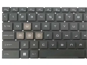 MSI Cyborg 15A13VE Klavye WASD Mavi Işıklı - Image 1