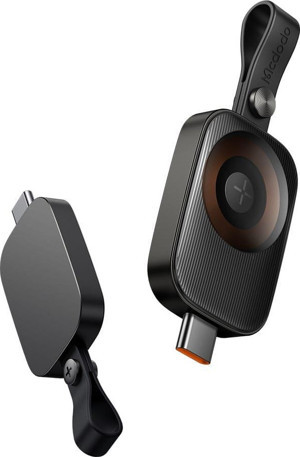 Mcdodo CH-4993 Apple Watch TypeC Kablosuz Şarj Cihazı - Siyah - Image 1