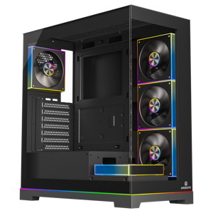 Gamebooster NYVRA SYNC ATX3.1 SEAVIEW Mid Tower ATX ARGB Black 850W PSU 80+ Bronze